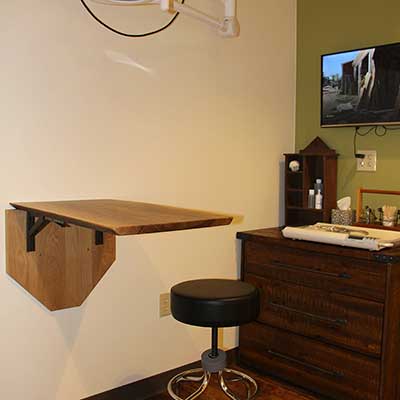 Cozy Exam Rooms - The exam rooms are warm and comfortable.